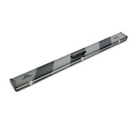 Contrast Peradon Halo Plus Cue Case 3/4 Snooker & Pool Cues - Grey & Black Stripe