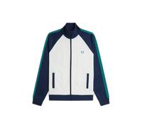 Contrast Sleeve Jacket Fred Perry Blanc M