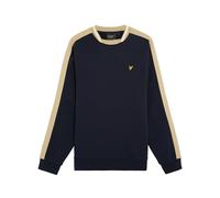 Contrast Stripe Sweatshirt Lyle & Scott Bleu XL