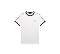 Contrast trim T-shirt with band Fred Perry White L