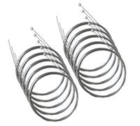 Contrast Universal 1.1mm x 2000mm Stainless Steel Bike Gear Shifter Cables (Pack of 10)