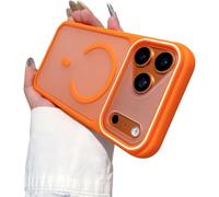 Contrasting Color Matte Full Package Phone Case For iPhone 18 Pro Max | Compatible With Wireless Charging,Luxury Skin-Feel Magnetic Phone Case Semi-Transparent Shadow Drop Protection