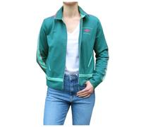 Contrasting Striped Zip-Up Vest - female - Aeronautica Militare - Light Jackets - Green - XL - Jackets XL