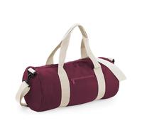 Contrasting travel bag Bag Base Original Rouge 20 L