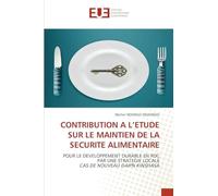 CONTRIBUTION A L'ETUDE SUR LE MAINTIEN DE LA SECURITE ALIMENTAIRE: POUR LE DEVELOPPEMENT DURABLE EN RDC PAR UNE STRATEGIE LOCALECAS DE NOUVEAU DAIPN KINSHASA