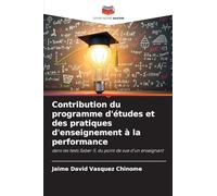Contribution du programme d'études et des pratiques d'enseignement à la performance: dans les tests Saber 11, du point de vue d'un enseignant