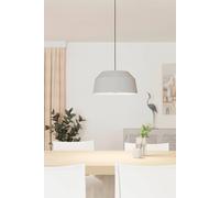 CONTRISA Single Pendant Light - Grey Ø38cm E27