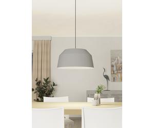 CONTRISA Single Pendant Light - Grey Ø52cm E27