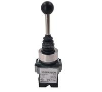 Control 22mm XD2PA12CR Joystick Controller XD-2PA12CR 2 Position Latching Self-locking Cross Rocker Switch