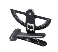 Control Angle Gauge For Fixed-Wing Aircraft for surface Travel Adjustment Tool With Foam Clamp For Rc Model Airplane Setup(black)