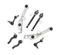 Control arm 8Pcs Front Lower Forward Control Arm Sway Bar Link Tie Rod Suspension Kit Compatible For INFINITI G35 RWD Compatible For NISSAN 350Z 2003-2009