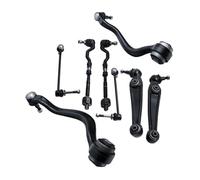Control arm 8pcs Front Rear Lower Suspension Wishbone Control Arms Kit Compatible For BMW X5 X6 E70 E71 E72