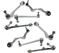 Control Arm Ball Joint Tie Rod End Sway Bar Link Steering Suspension Kit 8pc