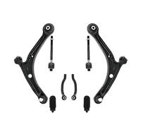 Control Arm Bar Links Compatible With Acura For MDX 2001 2002 2003 2004 2005 8pcs Front Lower Control Arms Ball Joints Inner And Outer Tie Rods Suspension Kit K621349 K621350
