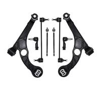 Control Arm Bar Links Compatible With Dodge For Dart 2013 2014 2015 2016 Front Lower Suspension Control Arm Tie Rod End Sway Bar Link Control Wishbone Arms Kit
