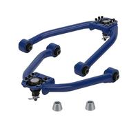 Control Arm Bar Links Compatible With For 350Z 2003 2004 2005 2006 2007 2008 2009 2pcs Adjustable Front Upper Camber Suspension Control Arms Kit(Blue)