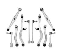 Control Arm Bar Links Compatible With For LS460 2007-2017 For LS600h 2008-2016 10pcs Car Rear Upper Lower Control Arm Lateral Link Kit 4873050110 4871050090