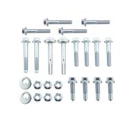 CONTROL ARM BOLT KIT 16 PCS Compatible With FORD FOCUS I II 98-12 C-MAX 03-07 ZWT-FR-000SKK