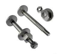Control Arm Bolt Kit for Dodge for ram 6508481AA 6508333AA - Front Lower Upper Hardware Camber Adjust Eccentric Bolts Repair Set Silver Metal 2 Pcs