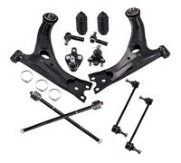 Control Arm Compatible With Toyota For Matrix 2003 2004 2005 2006 2007 2008 FWD 4806902021 Front Lower LH RH Control Arm Tie Rod Sway Bar
