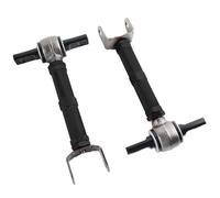 Control Arm Fit For Civic 01-05 Acura RSX 02-06 1Pair Alloy Steel Adjustable Rear Control Camber Arms(BLACK)