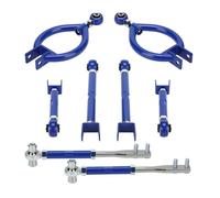 Control Arm Fit For Nissan 240SX S13 Adjustable Front Tension Rod+Rear Camber +Toe+Traction Arm