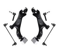 Control Arm Kit Compatible With Chevrolet For Equinox 2010 2011 2012 2013 2014 2015 2016 2017 Forward Control Arm Sway Bar Link Front Lower Suspension Tie Rod