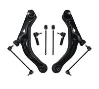 Control Arm Kit Compatible With For Escape 2010 2011 2012 Front Lower Control Arm Sway Bar Link Tie Rods Suspension Wishbone Arms Tie Rod K80400 K80399