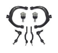 Control Arm Links Compatible With Chevrolet For Trailblazer 2004 2005 2006 2007 8pcs Front Upper Control Arm End Kit Suspension Tie Rod End Links K640294 K640293