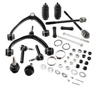 Control Arm Sway Bar Compatible With Cadillac For Escalade 2007 2008 2009 2010 2011 2012 2013 2014 12Pcs Front Tie Rod Ends Control Arm K80669 K80670 K700432 K6541