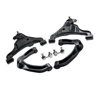 Control Arm Sway Bar Compatible With For Pathfinder 2005-2012 For Xterra For Frontier 2005-2015 OEM: K621245 K621246 Car Front Upper Lower Control Arm Assembly