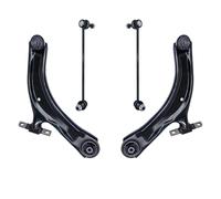 Control Arm Sway Bar Compatible With For Rogue 2008 2009 2010 2011 2012 2013 2014 2015 4pcs Front Suspension Kit Control Arms Sway Bar Links Set MS30194 MS30195
