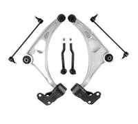 Control Arms Sway Bar LInks Compatible with Honda Pilot Passport Ridgeline 2016-2021 MS601229 RK623549 Front Lower Swing Arm Balance Rod Ball Head Steering Tie Rods