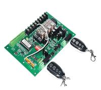 Control Board for AC Sliding Gate Opener 300kg 24VDC Swing Gate Motor Replacement Circuit Board Card Control Board(10 remotes)