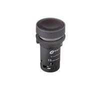 Control Button 22mm Black with Self Return Harmony XB7NA21
