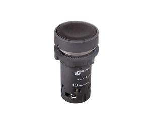 Control Button 22mm Black with Self Return Harmony XB7NA21