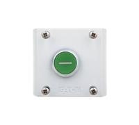 Control Button 22mm Green 1Z 1R with RMQ Titanium 216522