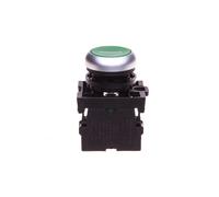 Control Button 22mm Green with RMQ Titanium 216512