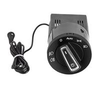 Control Car Headlight Switch Headlight Control Switch With Or Without 3BD941531 Compatible With VW For Beetle 1999-2010 For Sharan 2001-2010(With Sensor)