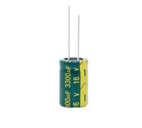 Control circuit 100PCS 3300UF 16V 16V3300UF Aluminum Electrolytic Capacitor high-Frequency 13X21MM