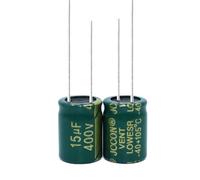 Control circuit 100PCS 400V15UF 15UF 400V Aluminum Electrolytic Capacitor high-Frequency 10X13MM