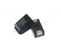 Control circuit 10pcs 10V 220uF 10V220uF 1A227 SY6-1A227M-RD0 SMD Tantalum Capacitor
