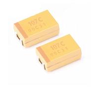 Control circuit 10pcs 7343D 16V 100UF 107C D-Type SMD Tantalum Capacitor
