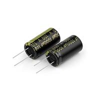 Control circuit 10Pcs Aluminum Electrolytic Capacitor 100V1000UF 18x35mm High Frequency Low ESR Low Resistance Capacitors