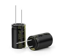 Control circuit 10Pcs Aluminum Electrolytic Capacitor 63V3300UF 22x35mm High Frequency Low ESR Low Resistance Capacitors 3300UF