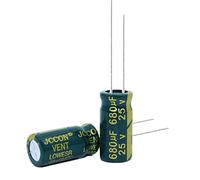 Control circuit 10pcs High Frequency Low Resistance Aluminum electrolytic Capacitor 25v680UF 680uf25v Volume: 10x13