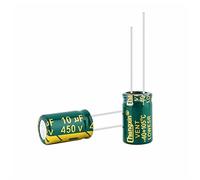 Control circuit 10pcs High Frequency Low Resistance Aluminum electrolytic Capacitor 450v10UF 10uf450v Volume: 10x17