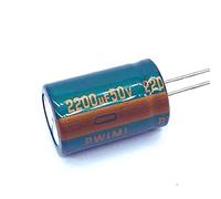 Control circuit 10pcs P35 High Frequency Low Impedance 50V 2200UF Aluminum Electrolytic Capacitor Size 16 * 25