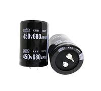 Control circuit 1pcs/lot 450V 680UF Aluminum electrolytic Capacitor Size 35 * 50mm 35 * 60mm 680UF 450V (Size : 35x60mm)