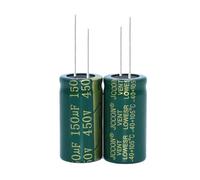 Control circuit 20PCS 450V150UF 150UF 450V Aluminum Electrolytic Capacitor high-Frequency 18X35MM